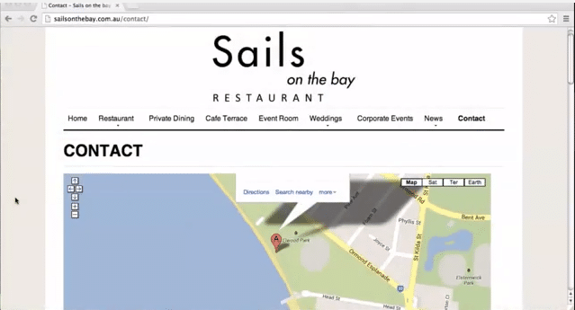 Sails On The Bay Homepage Melbourne SEO Company | Local SEO