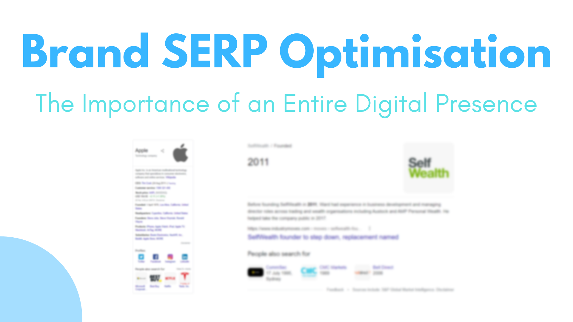 SEO Melbourne Brand SERP Optimisation