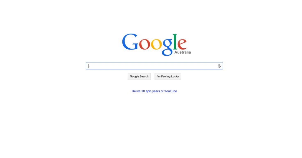 SEO Company Melbourne Google Homepage UX UI User Experience User Interface