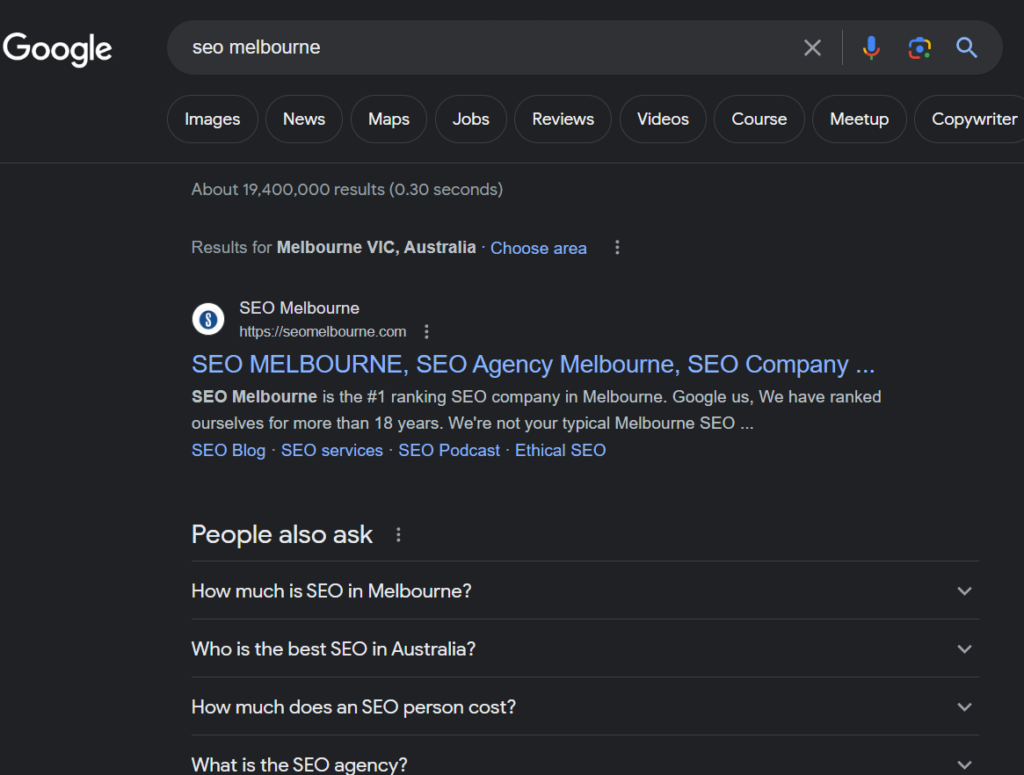 explore our top ranking as SEO Agency Melbourne!