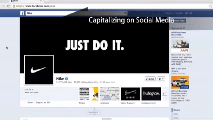 Nike Facebook Page SEO Melbourne | Online Communities & Relationships
